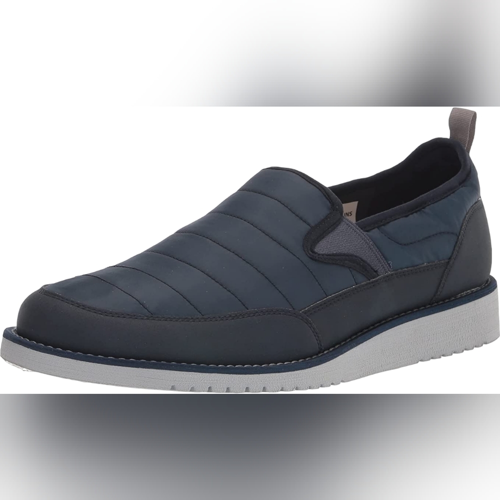 Rockport Axelrod Blue Quilted Men's Slip On Shoe Size 9.5